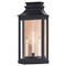 Maxim Lighting Savannah VX 3-Light Outdoor Sconce 40916CLACPBO - alternate 1